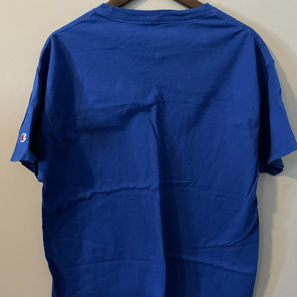 Champion Royal Blue Short Sleeve Tee Shirt - Picture 2 of 3
